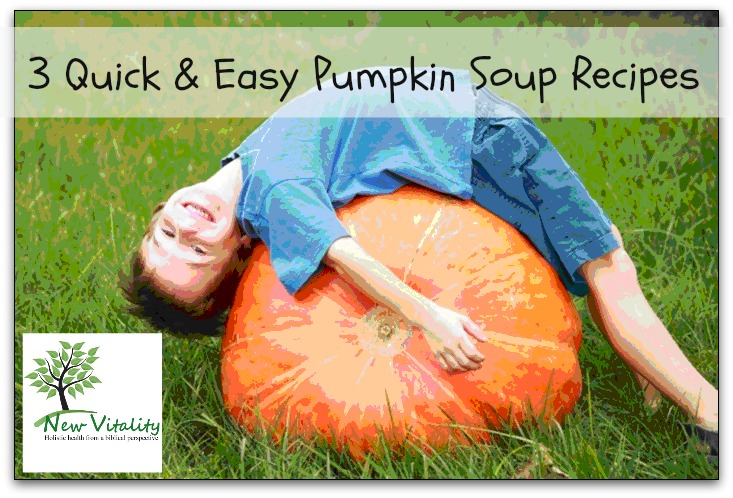 3 Quick & Easy Pumpkin Soup Recipes